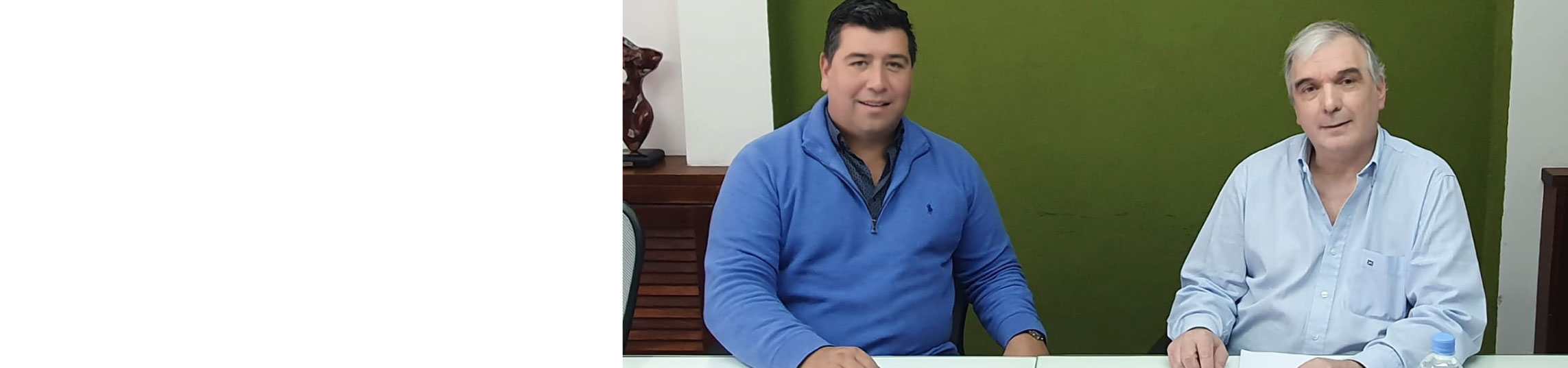 Cristian Jerónimo y Néstor Porras