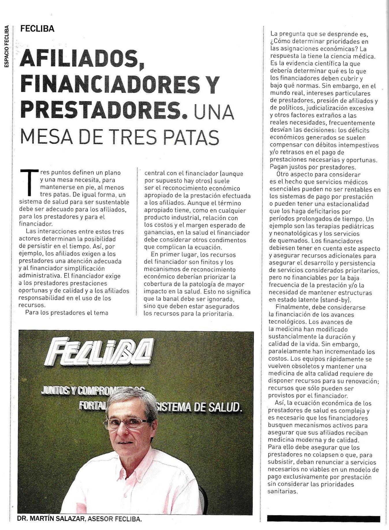 Nota Revista Noticias Martin Salazar