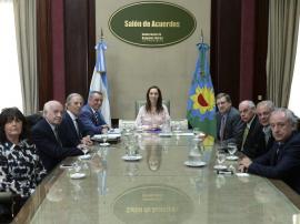 Reunión en Casa de Gobierno