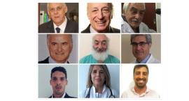  Dr. Jorge Trainini, Dr. Jorge Lowenstein, Dr. Mario Wernike, Dr. Mario Beraudo, Dr. Benjamin Elencwajg, Dr. Francesc Carreras, Dr. Alejandro Trainini, Dra. María Elena Bastarrica y Dr. Diego Lowenstein Haber